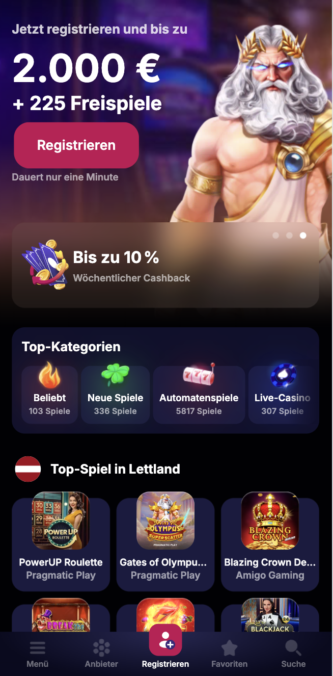 NV Casino - Überblick über verfügbare Spiele und Boni